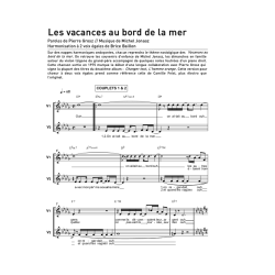 /partitions/Vacances au bord de la mer (les) (2ve)-(2025)